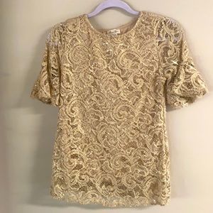 Gold sequence fancy top